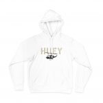 UH-1H TASARIM BASKILI BEYAZ HOODIE