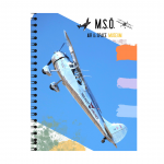 CESSNA 195A TASARIMLI SPİRALLİ DEFTER
